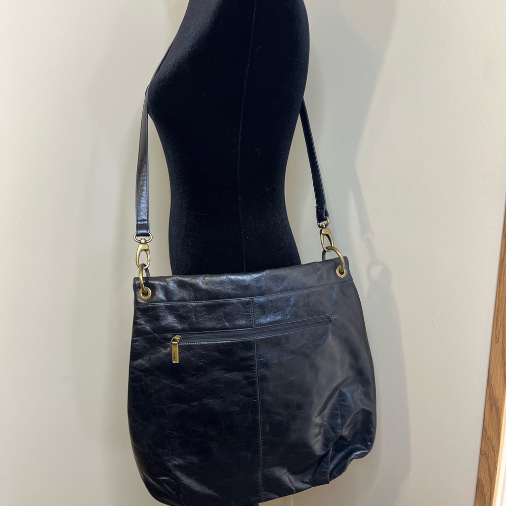 HOBO Black Leather Crossbody Bag - Picture 3 of 12